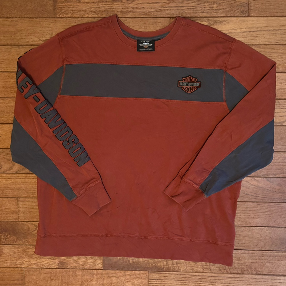 Harley Davidson striped longsleeve